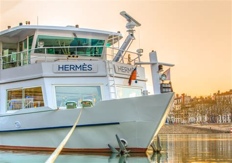 bateau restaurant hermes|restaurant Hermes lyonnais.